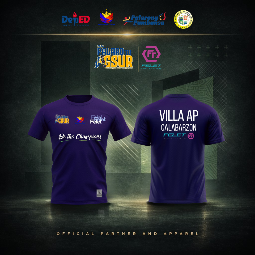 Official Jersey for the 2026 Palaro Tu AgSur